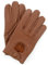 SWIFT WEAR Mens Leather Mesh Driving Gloves, Genuine Soft Lambskin, Black (Tan, L)