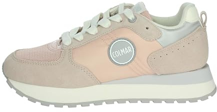 COLMAR Scarpe Donna Sneaker Travis Authentic h.Outsole 121 Blush pink/Silver DS25CO03