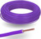 Kalitec H07V-U 1 x 1,5 mm² Violet I Fil simple en PVC ignifuge 1,5 mm² Toron rigide en cuivre I 450/750 V I Câble de câblage monofil pour câblage interne des machines et luminaires