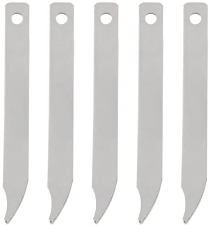 IMIKEYA Lot de 5 Extracteurs d'Aiguilles en Acier Inoxydable Pinces à Aiguilles pour Semelles Intérieures Outils de Bricolage Robustes et Précis pour Couture et Artisanat