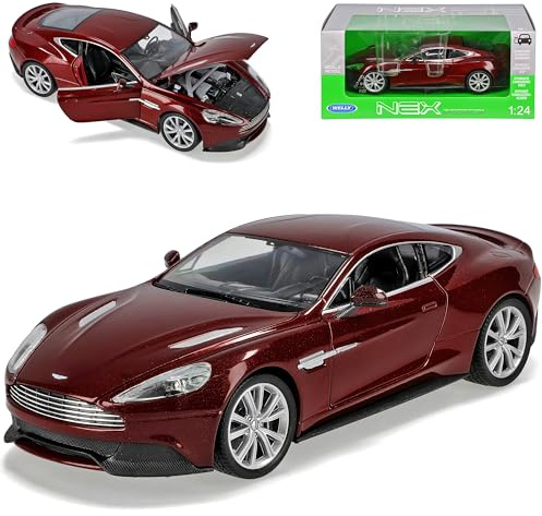Generisch Aston*Martin Vanquish Rot Coupe Ab 2012 1/24 Welly Modell Auto
