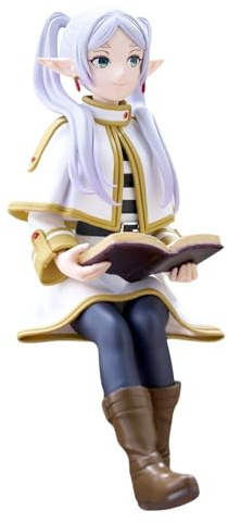 NlsqAMZ Frierren Statue, Desktop Dekoration Modell, 14.5cm Skulptur | Geschenke für Sammler und Fans