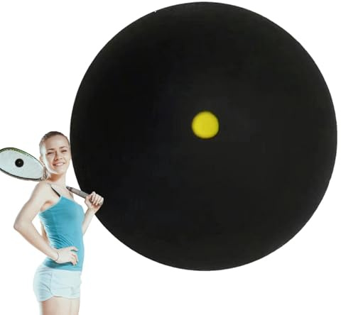 squashbollar – 3,8 cm internationell träningsboll för sportspel, tävling | stabilt hopp, prestandaökning, träning