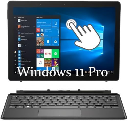 Dell Latitude 5290 2-in-1 Laptop TouchScreen 12.3 i7 16GB 256GB(Renewed)