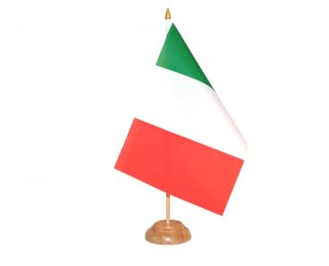 Tavolo bandiera bandiera Italia – 15 x 22 cm