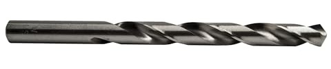 Century Drill & Tool 11621 Letter Gauge Drill Bit, Size U | Straight shank, 5 overall length, 118° point, cuts steel, 135° split point, split point tip