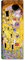 Quadri L&C ITALIA Quadro Bacio Klimt - Stampa su Tela 30 x 83 Quadro Moderno Soggiorno Salotto Camera da Letto Ufficio Canvas da Parete Verticale