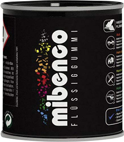 mibenco 72819010 Flüssiggummi Pur, 175 g, Weiß Glänzend - Schutz und Isolation zum Tauchen und Pinseln