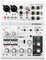 Yamaha AG06 6-Channel Mixer / 2 Microphone