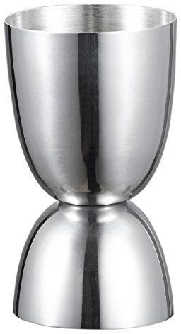 Visol Josset Stainless Steel Double Jigger, Silver