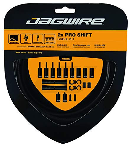 Jagwire PCK509 Kit câbles et Gaines Mixte Adulte, Stealth Black, Taille Unique