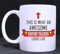 This Is What An Awesome History Teacher Looks Like - Tea/Coffee Mug/Cup - Red Ribbon Design - Great Gift Idea