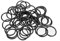 sourcing map Packung mit 50 O-Ringe metrische Dichtungsringe Gummidichtung Dichtungsring Dichtungen 17mm AD 14mm ID 1,5mm Breite