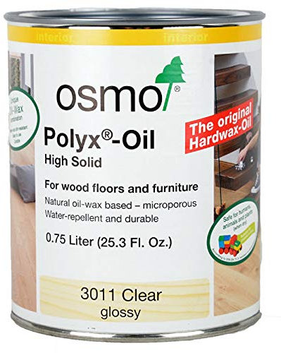 Osmo Polyx-Oil - 3011 Clear Gloss - 0.75 Liter