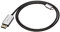 Amazon Basics Câble USB-C pour DisplayPort en aluminium, 0.9 mètre, Noir