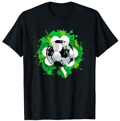 St. Patrick's Day - Fussball Kleeblatt Irland Tradition T-Shirt