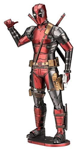 Fascinations Metal Earth Marvel Avengers, lasergeschnittener 3D-Konstruktionsbausatz, ab 14 Jahren (Deadpool)