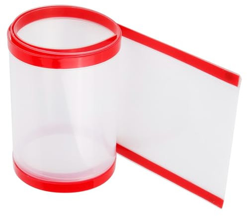 Door Pinch Guard Safety Door Hinge Protector Cover Finger Pinch Security Guard Children's Anti-Grip Door Sewing Strip Anti-Pinch Hand Door Seam Strip Kindergarten(Transparent 120 * 17CM)