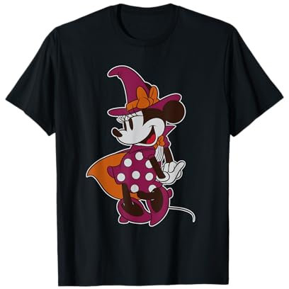 Disney Minnie Mouse in Witch Costume Halloween T-Shirt