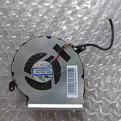 CYRMZAY Compatible pour MSI 4-Pin GE62VR GV62 8RD GP62MVR GL62M GP62VR GL62VR PE62VR PE62VM GE62VE MS-16J9 MS-16JB Series GPU Ventilateur PAAD06015SL N403 Ventilateur