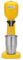 HENDI Mixeur Professionnel de Boissons, Aérateur de Boissons Légères, Frappés, Cappuccinos Glacés, 2 Gobelets et 4 Agitateurs Inclus, 230V/400W, 170x196x(H)490mm, Jaune