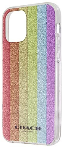Coach Pride Schutzhülle für iPhone 12 & 12 Pro – Bright Glitter Americana
