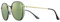 SOLAR Women's Silver Sunglasses, Gold/Grau, One Size