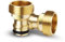 Mdlufee 2 Pcs Gartenschlauch Schnellverbinder, 3/4 Zoll Stecker Gewindehahn Stecker,Gewindehahn Adapter