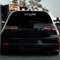 Ken Block Aufkleber RIP KENBLOCK Autodrifter Rally Autoaufkleber (30cm x 7cm, Silber Metallic)