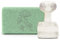 CRASPIRE Handgefertigter Seifenstempel Ginkgo Biloba Acrylseife Stempel mit 4 cm abnehmbarem Griff Prägung Seife Stempel Seifenherstellung für Kekse Ton Keramik Kekse Gummier DIY Kunst Handwerk