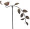 MAISONICA Tall 1.28m Rusty Robin Metal Garden Stake Spinner Balancer Ornament Decoration