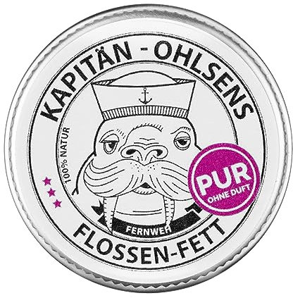 KAPITÄN OHLSEN Flossen-Fett PUR - feste Handcreme für Kletterer und Boulderer - ohne Duftstoffe