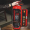 Mini Estintore, novità Estintore Minibar per Amorevole Vigile del Fuoco, Vino Scatole di Stoccaggio, Regalo di Minibar in Metallo Fatto a Mano,Rosso