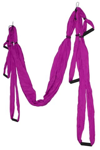 Topiky Aerial Yoga Schaukel Set, Hängematte, Hängeschaukel aus Polyester Baumwolle, Verstellbar, Verbessert die Flexibilität, Inversionswerkzeug für Körperliche