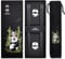 Reusable Fiberglass Chopsticks With Holder - Chinese Gift Set, Dishwasher Safe Alloy Utensils + Ceramic Cute Panda Rest (2 Pairs)