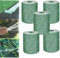HSJKOMN Biologisch Abbaubare Grassetzling-Matte, Kissenrolle Für Grassamen, Befeuchtungsmatte Für Rasensamen, Pflanzmatte, Hilft Pflanzen Beim Wachsen Und Keimen Von Wachstumsmatten (10Mx0.2M,5 pc)