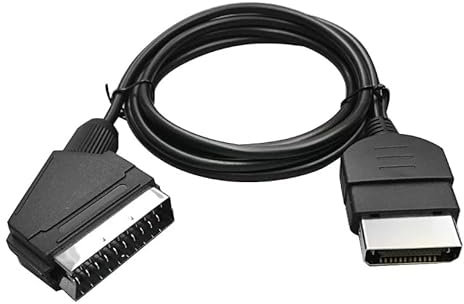 DARLINGTON & Sohns Câble péritel RVB pour console Xbox - Câble de raccordement audio vidéo pour première console Xbox - Version TV