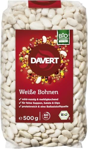 Davert Weiße Bohnen G, 12 X 500