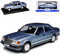 Generisch Mercedes-B E-Klasse 300 E W124 Limousine Metallic Blau 1984-1997 1/18 Model Car Group Modell Auto