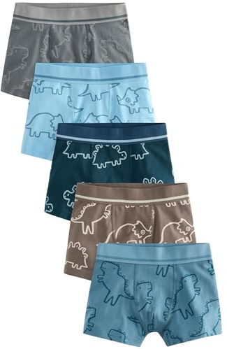NEXT Jungen Gemusterte Unterhosen im 5er-Pack 86-152