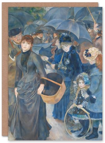 Artery8 Pierre Auguste Renoir Art Card The Umbrellas Oil Painting