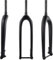 DECAKE Forcella Rigida per Mountain Bike da 29'', Tubo Conico da 1-1/2'', Forcella Rigida in Fibra di Carbonio, Perno Passante 15x110 mm, Forcella Anteriore Boost, Freno a Disco, 694 g (n
