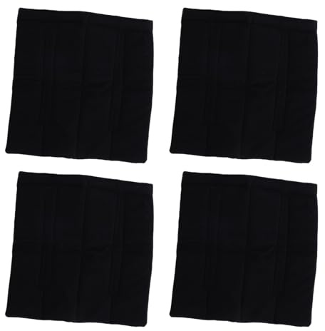 Cuifati Bunk Bed Ladder Pads, Machine Washable High Elastic Sponge Non Slip Rubber 4 Sets Bed Ladder Step Protector Comfortable Felt for Trolley Handles