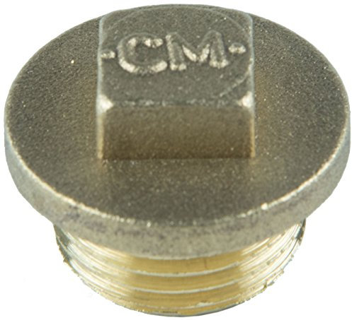 Cornat Messing Stopfen 1/2 Zoll , TEC396701 Gold