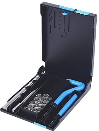 KS Tools 150.6060 Nirostahl Gewinde-Reparatur-Satz M10x1,0x14mm, 19-tlg.