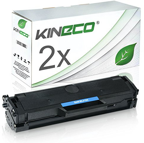 2 Toner kompatibel mit Samsung MLT-D101S ML-2160 2161 2162 2164 W 2165 W 2168 SCX-3400 F Series 3401 3405 F FW W SF-760 P - Schwarz je 1.500 Seiten