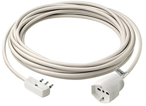 Vimar 0P32383.B Prolunga Universale, 10 m, 3G1.5, Spa17, Bianco, 10m