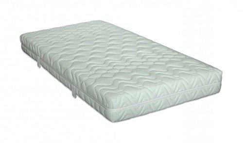 ki-Pure kiPure Komfort-Flex-Pur Plus XL Hotelmatratze 5-Zonen Tonnentaschenfederkernmatratze in Überlänge 90 x 220 cm - sofort lieferbar