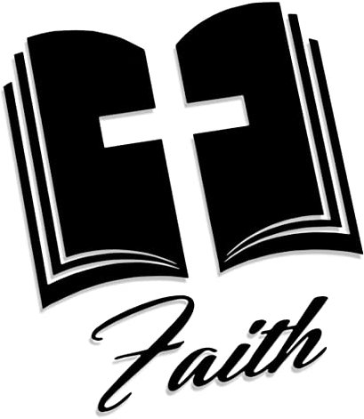 Decus Shop Bible Faith XL 0299 (schwarz) // Sticker OEM JDM Style Aufkleber