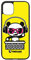 Schutzhülle für iPhone 5/5S und iPhone Se.2016 Panda Boo® DJ Music – Schutzhülle Humor – Silikonrand schwarz (iPhone 5/5S und iPhone Se.2016)